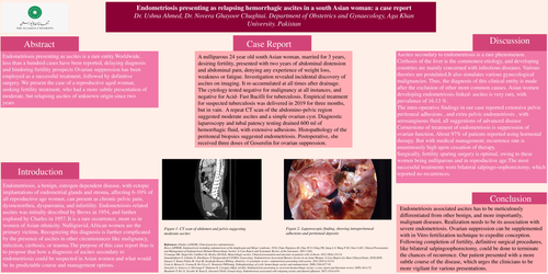 Preview of Endometriosis presenting as relapsing hemorrhagic ascites in a south Asian woman