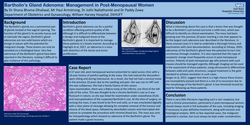 Thumbnail for Bartholin’s Gland Adenoma: Management in Post-Menopausal Women