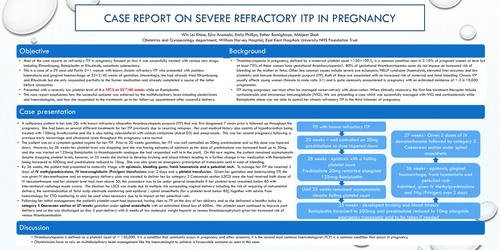 Preview of Severe refractory ITP in pregnancy