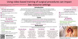 Thumbnail for Using video-based training of surgical procedures can impact low resource settings