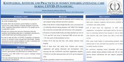 Thumbnail for Knowledge, Attitude and Practices in women towards antenatal care during COVID-19 pandemic