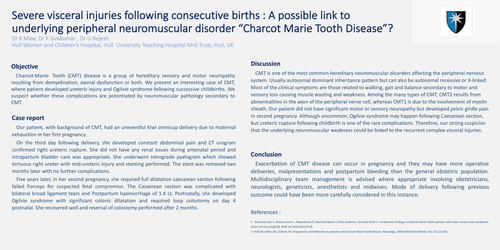 Preview of Visceral injuries following births : A possible link to “Charcot Marie Tooth Disease” ?