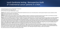 Thumbnail for Lynch Syndrome testing: Retrospective Audit of Endometrial cancer patients in a DGH