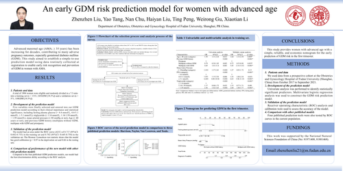 Preview of An early GDM risk prediction model for women with advanced age