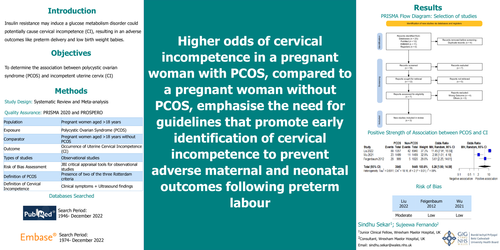Preview of Higher odds of cervical incompetence in a pregnant woman with PCOS