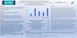 Thumbnail for Decreased Fetal Movement: Maternal Characteristics And Pregnancy Outcome