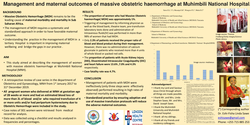 Thumbnail for Management and maternal outcomes of massive obstetric haemorrhage at Muhimbili National Hospital.