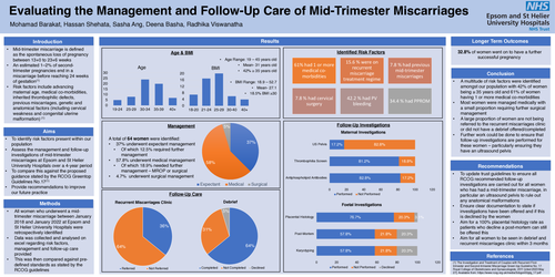 Preview of Evaluating the Management and Follow-Up Care of Mid-Trimester Miscarriages