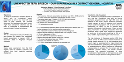 Thumbnail for Unexpected term breech – Experience in a Rural District General Hospital