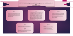 Thumbnail for COVID-19 infection in pregnancy: initial management and escalation to Level 3 care.