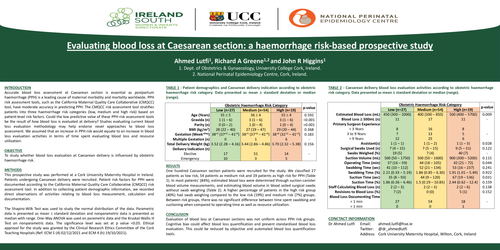 Preview of Evaluating blood loss at Caesarean section: a haemorrhage risk-based prospective study