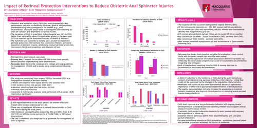 Preview of Impact of Perineal Protection Interventions to Reduce Obstetric Anal Sphincter Injury Incidence