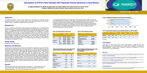 Preview of Association of CYP1A1 gene variants with polycystic ovarian syndrome in Arab women