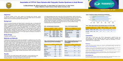 Thumbnail for Association of CYP1A1 gene variants with polycystic ovarian syndrome in Arab women