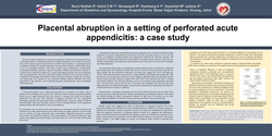 Thumbnail for Placental abruption in a setting of perforated acute appendicitis: a case report