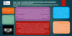 Thumbnail for Rare Case of Isolated Fallopian Tube Torsion with Hydrosalpinx.