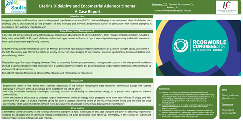 Preview of Uterine Didelphys and Endometrial Adenocarcinoma – A Case Report