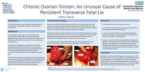 Preview of Chronic Ovarian torsion: an unusual cause of persistent foetal transverse lie