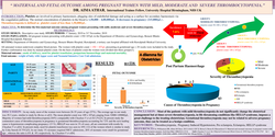 Thumbnail for MATERNOFETAL OUTCOME AMONG PREGNANT WOMEN PRESENTING WITH MILD, MODERATE AND SEVERE THROMBOCYTOPENIA