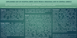 Thumbnail for UNPLANNED OUT-OF-HOSPITAL BIRTH: DATA FROM A REGIONAL UNIT IN CENTRAL GREECE