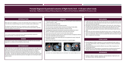 Thumbnail for Prenatal diagnosis & postnatal outcome of Right Aortic Arch- A 10-year cohort study