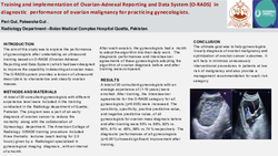 Thumbnail for Training and implementing (O-RADS) in diagnosing ovarian malignancy for the practicing gynaecologists.