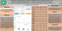 Thumbnail for “Comparison of different routes of hysterectomies in a tertiary care hospital, Pakistan”