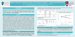 Thumbnail for Efficacy and safety of Shiatsu massage as intrapartum analgesia: A quasi-experimental study