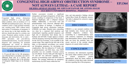 Preview of CONGENITAL HIGH AIRWAY OBSTRUCTION SYNDROME – NOT ALWAYS LETHAL- A CASE REPORT