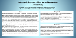 Thumbnail for Heterotopic Pregnancy After Natural Conception: A Case Study