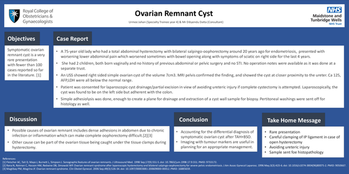 Preview of Ovarian Remnant Cyst