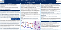 Thumbnail for A rare case of Maternal Toxoplasmosis acquired in pregnancy.