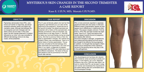 Preview of Mysterious skin changes in the second trimester: a Case report
