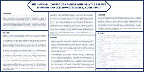 Preview of THE ANTENATAL COURSE OF A PATIENT WITH BARTTER SYNDROME AND GESTATIONAL DIABETES.
