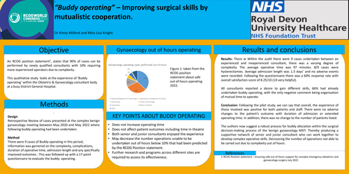 Preview of 'Buddy operating’ – improving surgical skills by mutualistic cooperation.