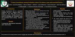 Thumbnail for Urinary incontinence among Jordanian women: Prevalence, types and associated factors