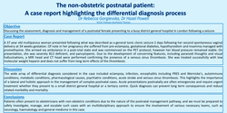Thumbnail for The Medical Postnatal Patient: A Case Report Highlighting the Differential Diagnosis Process