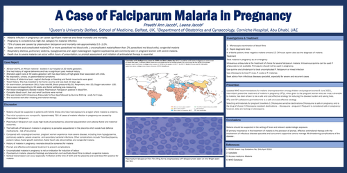 Preview of A case of Falciparum Malaria in Pregnancy