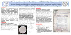 Thumbnail for Thrombocytopenia Secondary to Severe Iron Deficiency Anaemia(1.9gm/dL) in Pregnancy