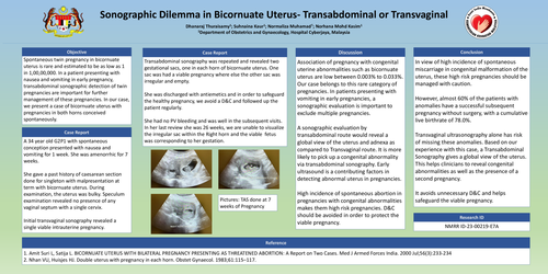 Preview of Sonographic Dilemma in Bicornuate Uterus- Transabdominal or Transvaginal