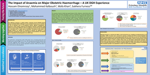 Preview of The Impact of Anaemia on Major Obstetric Haemorrhage – A UK DGH Experience