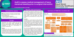 Thumbnail for Audit to assess medical-management of heavy menstrual bleeding prior to surgical intervention