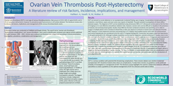 Thumbnail for Ovarian Vein Thrombosis Post-Hysterectomy: a literature review of incidence, implications, and management.