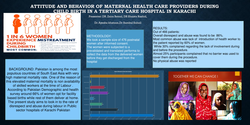 Thumbnail for Attitude and behavior of maternal health care providers during childbirth in Karachi.