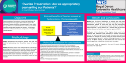 Thumbnail for ‘Ovarian Preservation: Are we appropriately counselling our Patients?’
