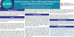 Thumbnail for Uterine torsion: A Rare Differential Diagnosis for Acute Abdominal Pain in Pregnancy