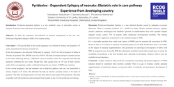 Thumbnail for Pyridoxine - Dependent Epilepsy of neonate: Obstetric role - Experience from developing country.