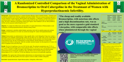 Thumbnail for A COMPARISON OF VAGINAL BROMOCRIPTINE AND ORAL CABERGOLINE IN TREATING HYPERPROLACTINAEMIC INFERTILITY