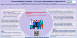 Thumbnail for Strengthening parental knowledge to aid valid consent, a prenatal genomic videography series