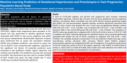 Thumbnail for Machine-Learning Prediction of Gestational Hypertension and Preeclampsia in Twin Pregnancies: Population-Based Study